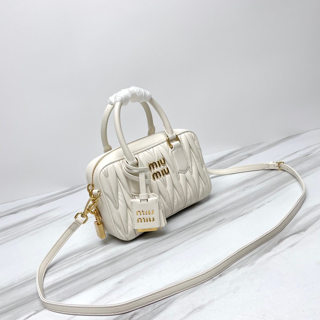 Miu Miu Arcadie Bag White - Image 6