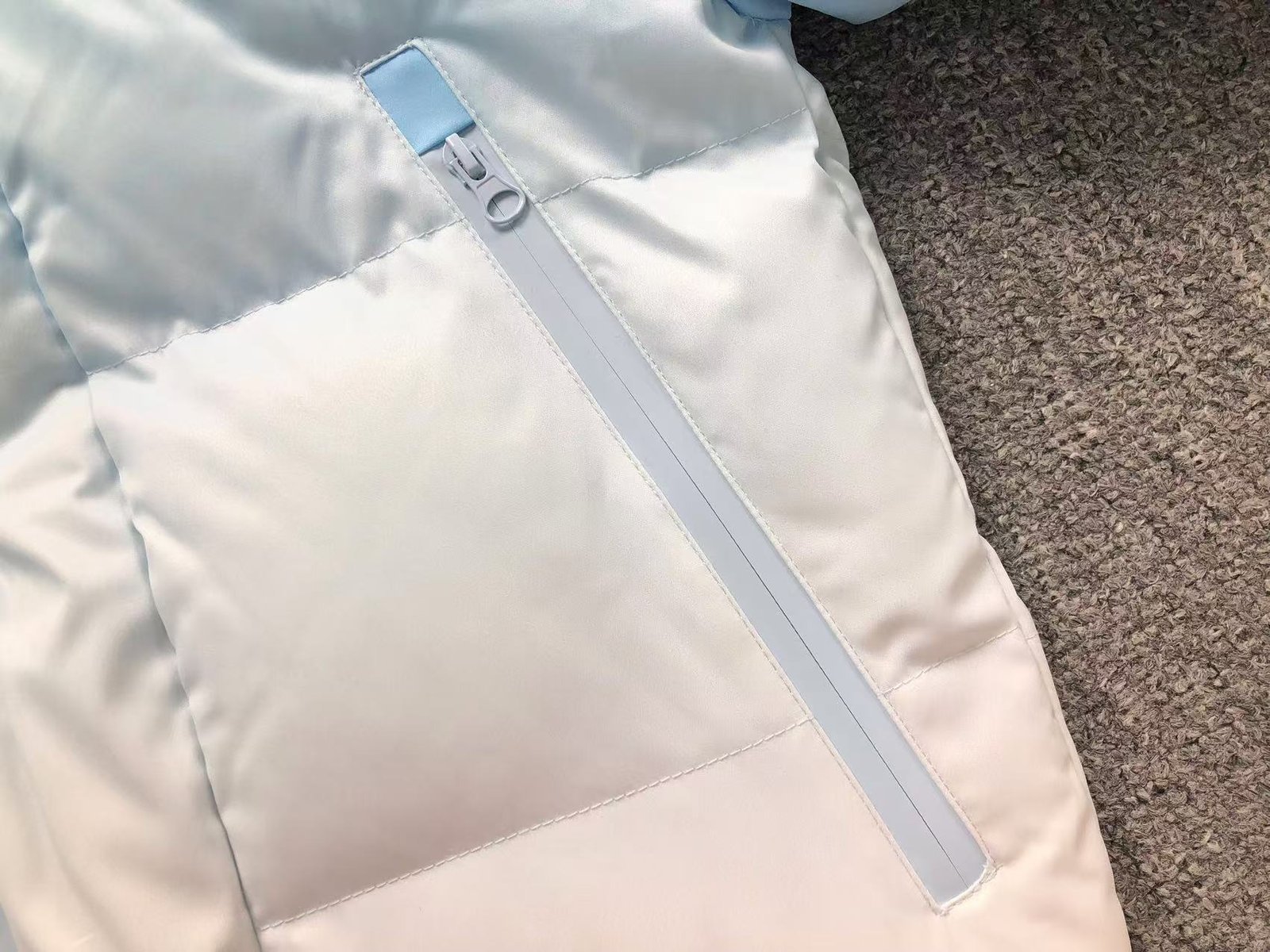 Trapstar Puffer Jacket Blue Gradient - Image 7