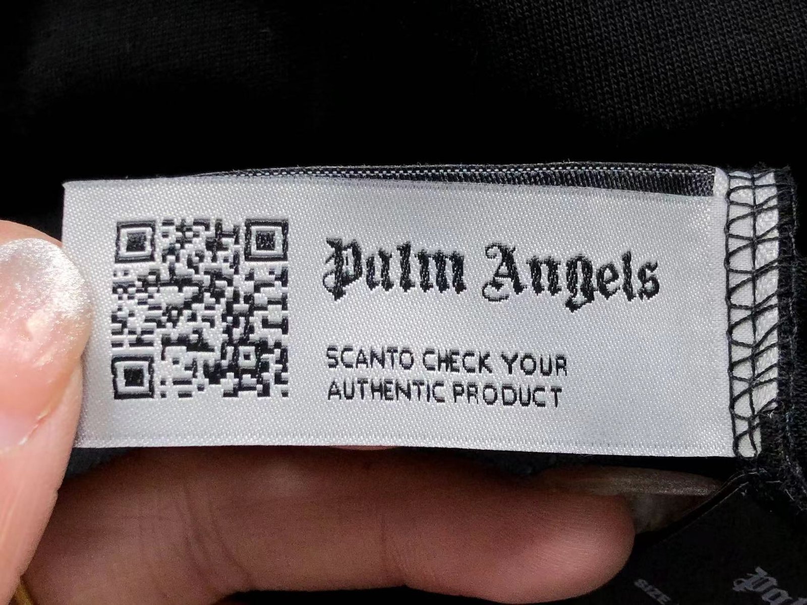 Palm Angels Logo Tshirt Black - Image 7