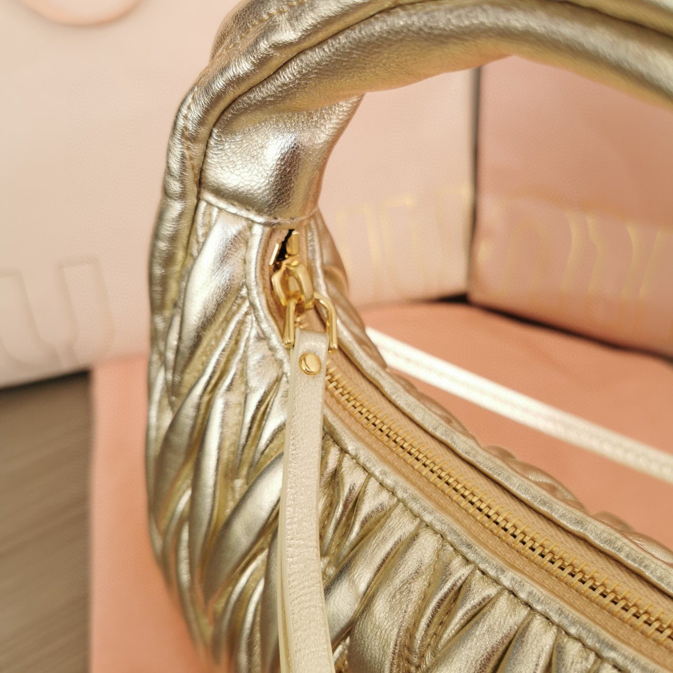 Miu Miu Bag Gold - Image 7