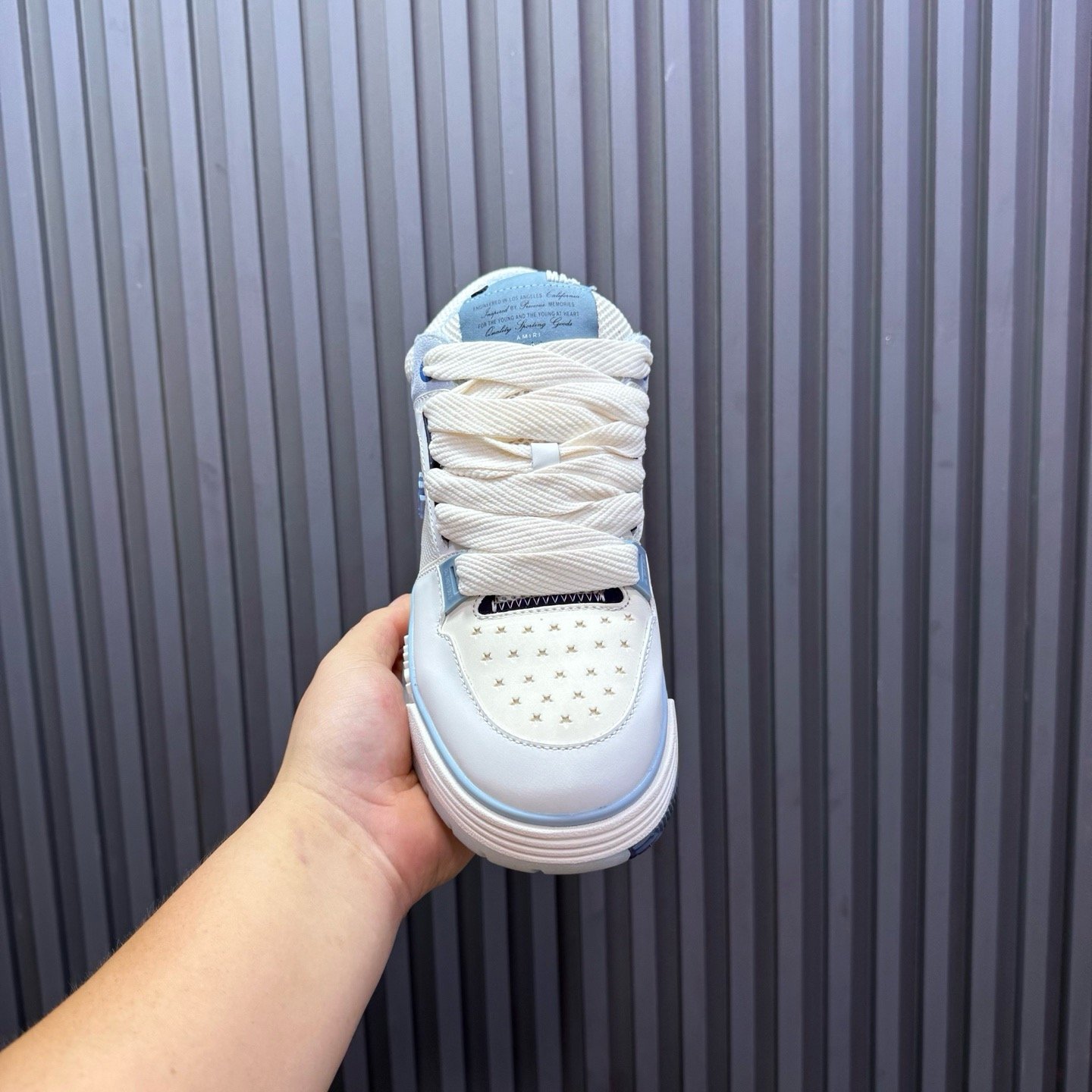 Amiri MA-1 White Blue - Image 7