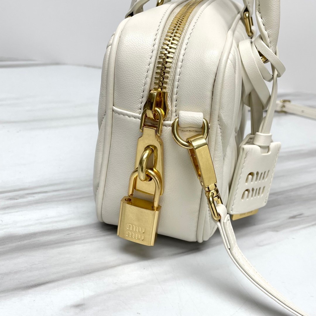 Miu Miu Arcadie Bag White - Image 7