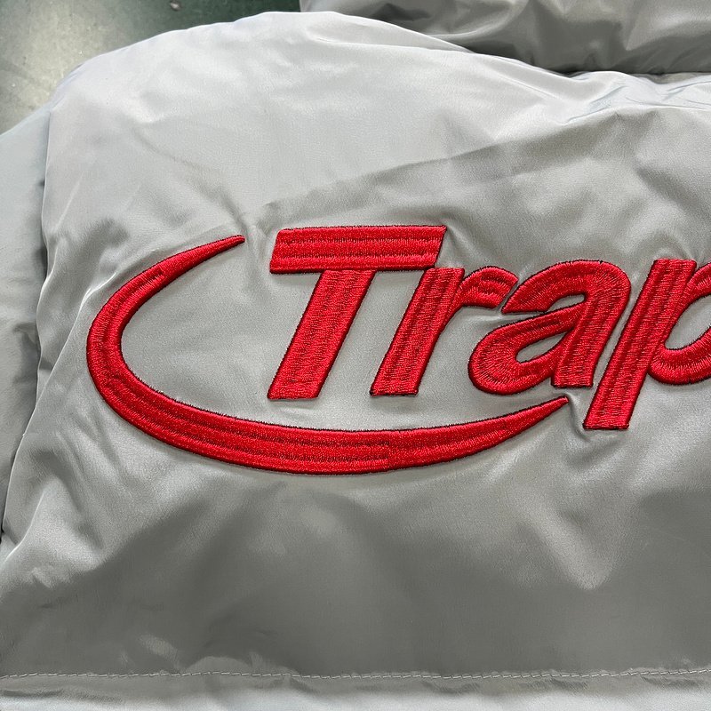 Trapstar Hyperdrive Jacket Grey Red - Image 8