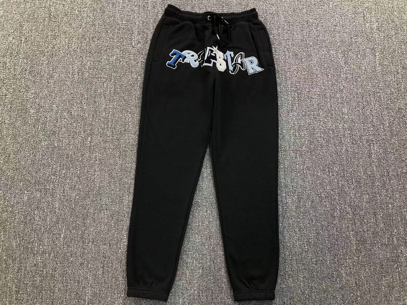 Trapstar Wildcard Hooded Tracksuit Black Blue - Image 8