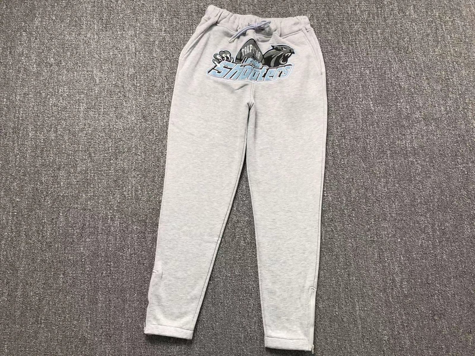 Trapstar Shooters Tracksuit Grey Ice Blue - Image 8