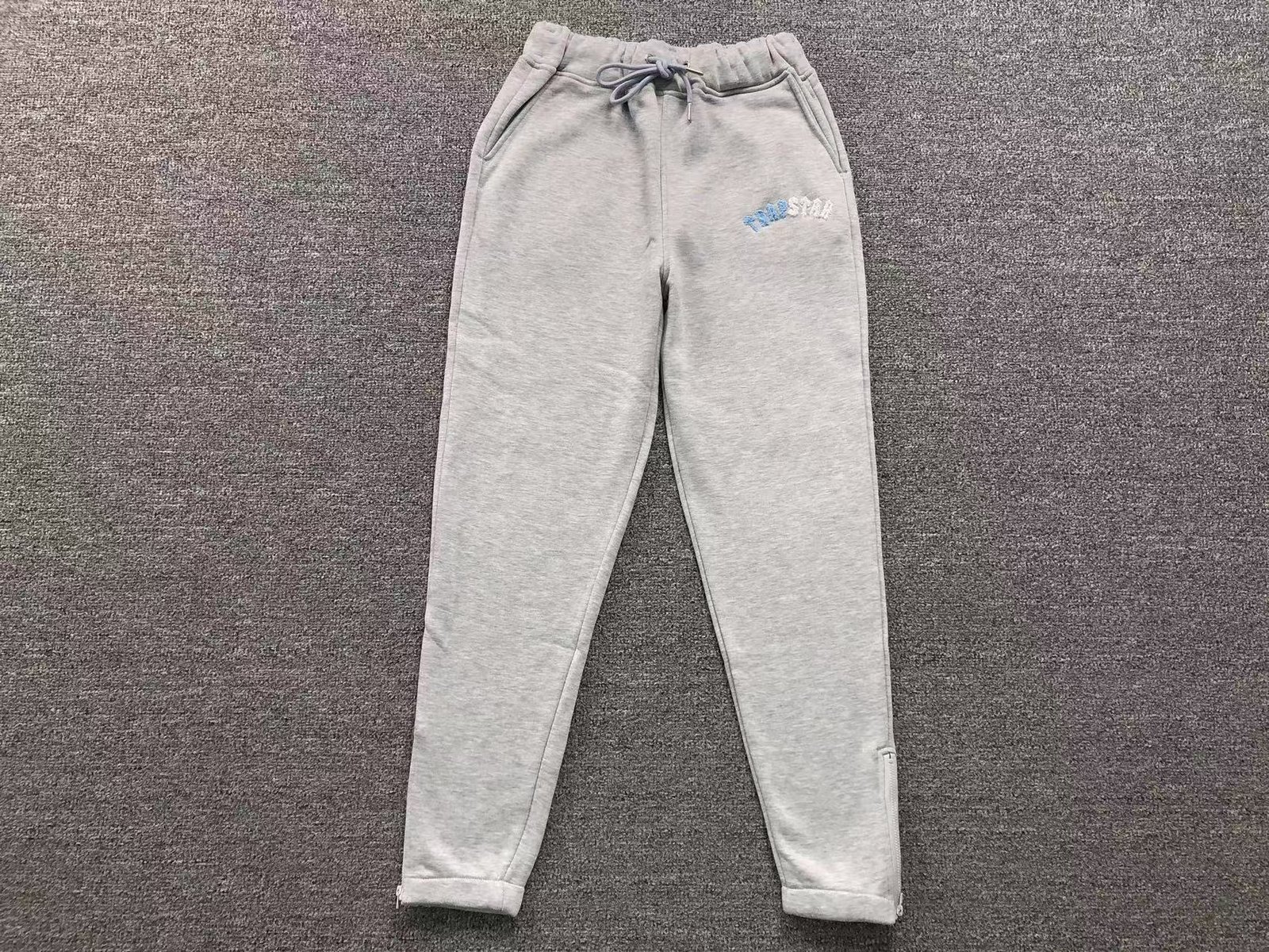Trapstar Irongate Chenille Arch Tracksuit Grey Ice Blue - Image 8