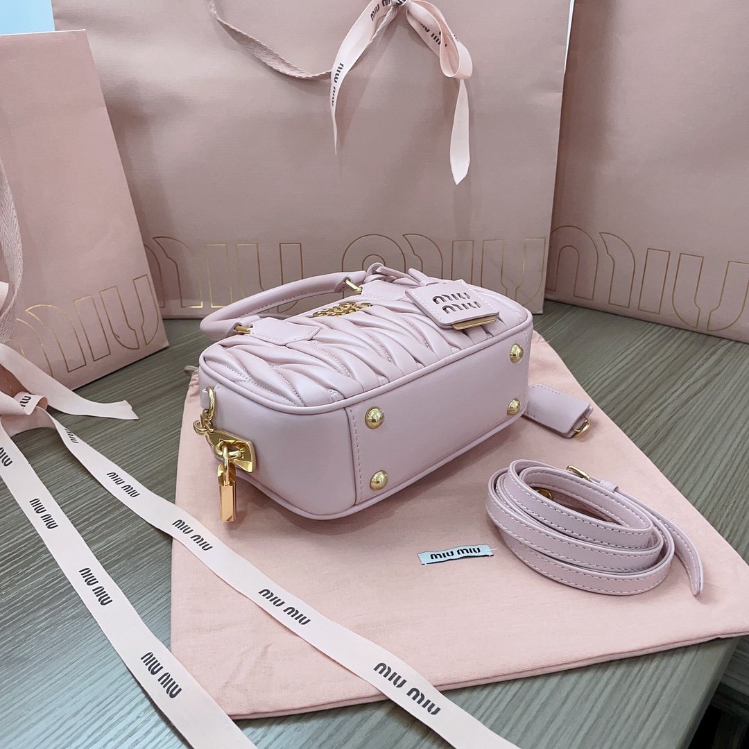 Miu Miu Arcadie Bag Pink - Image 7