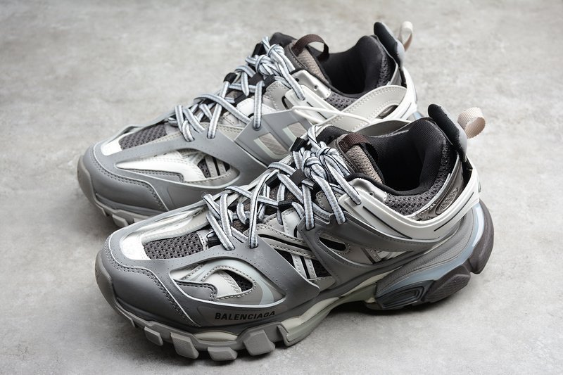 Balenciaga Track Trainers Grey - Image 8