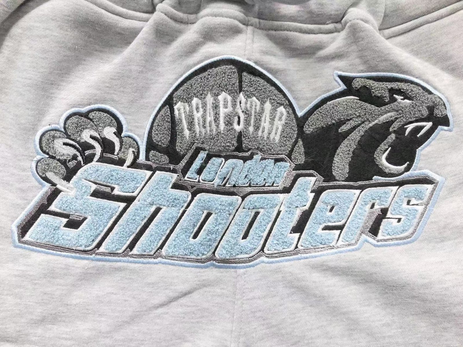 Trapstar Shooters Tracksuit Grey Ice Blue - Image 9