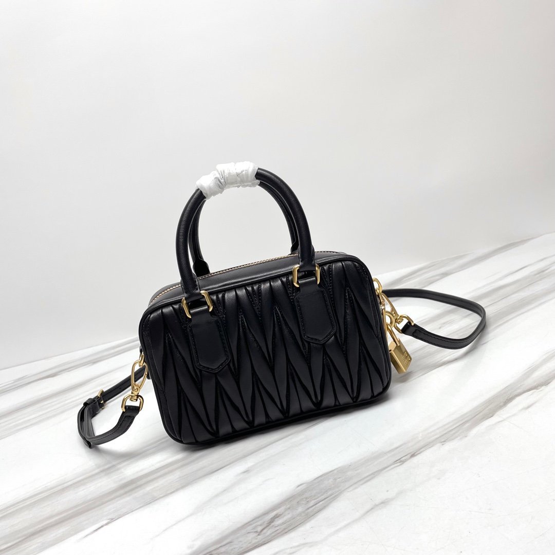 Miu Miu Arcadie Bag Black - Image 9