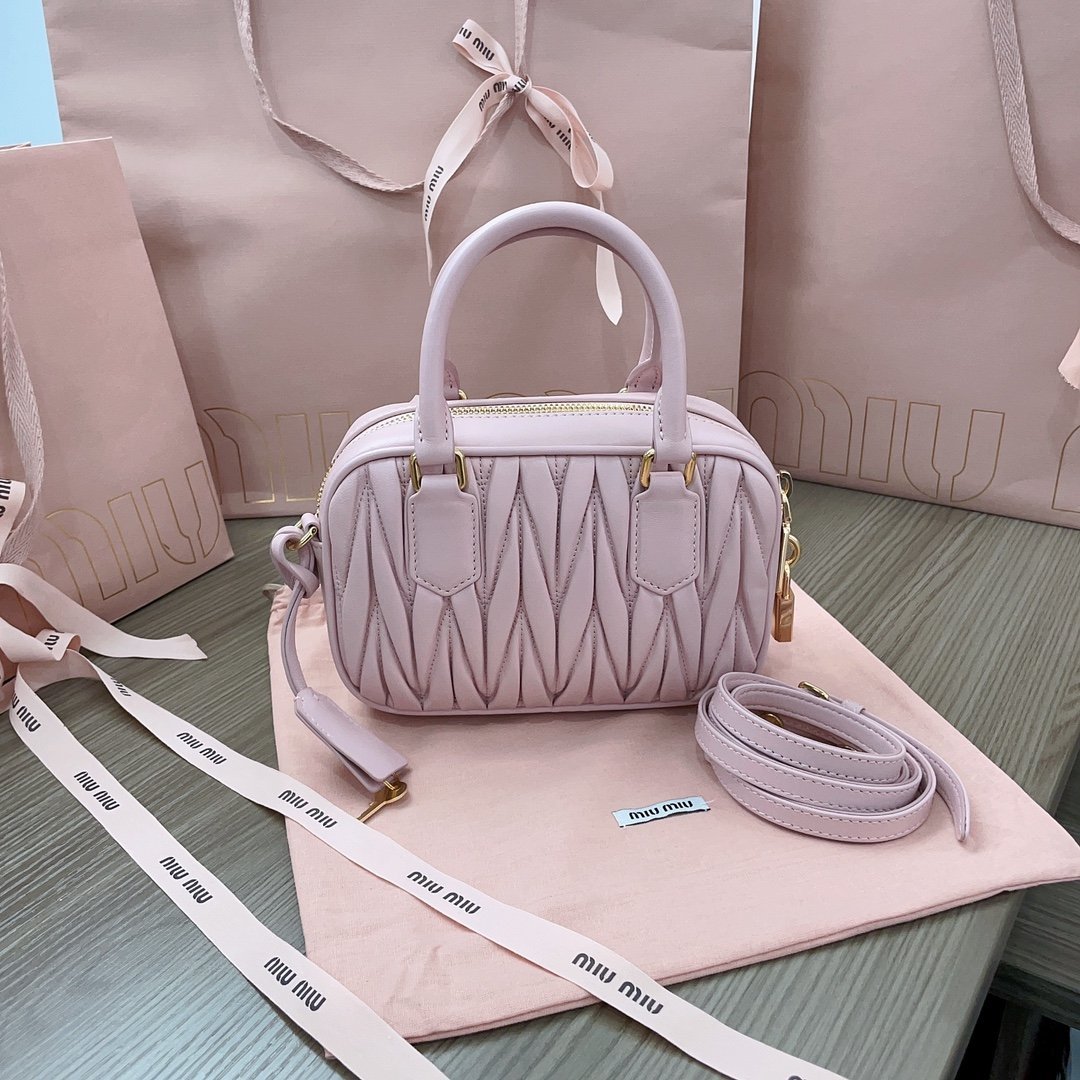 Miu Miu Arcadie Bag Pink - Image 8