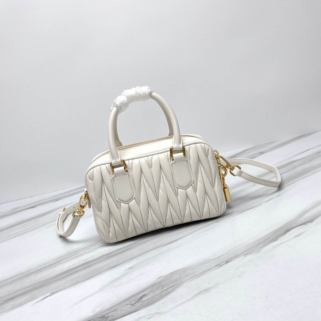 Miu Miu Arcadie Bag White - Image 9
