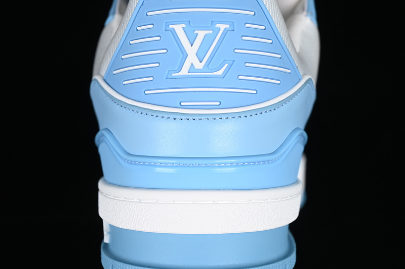 Louis Vuitton Blue Trainers - Image 5