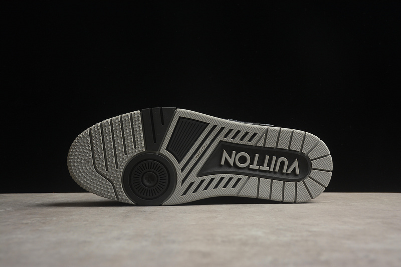 Louis Vuitton Black Monogram Trainers - Image 3