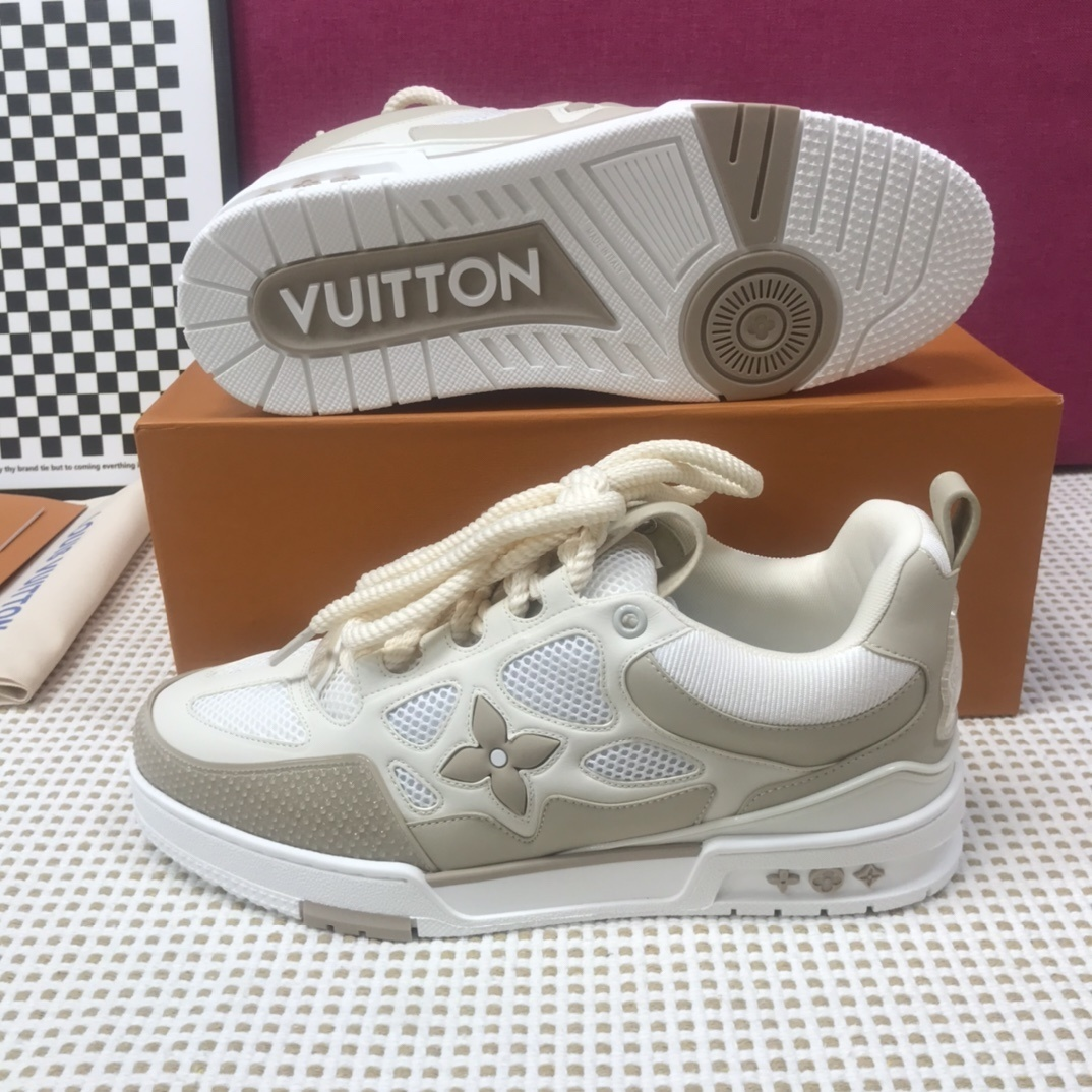 Louis Vuitton Beige Skate - Image 2