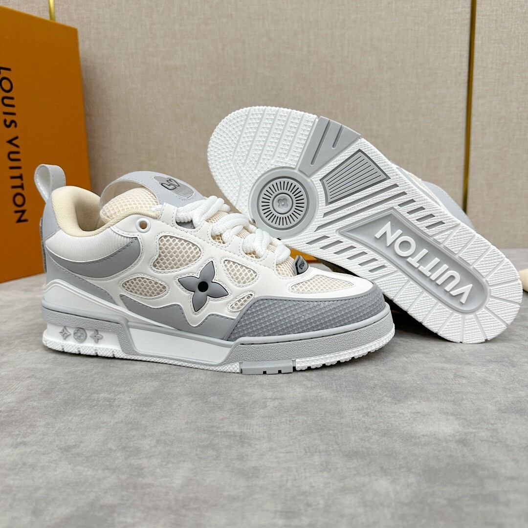 Louis Vuitton Light Grey Skate - Image 2
