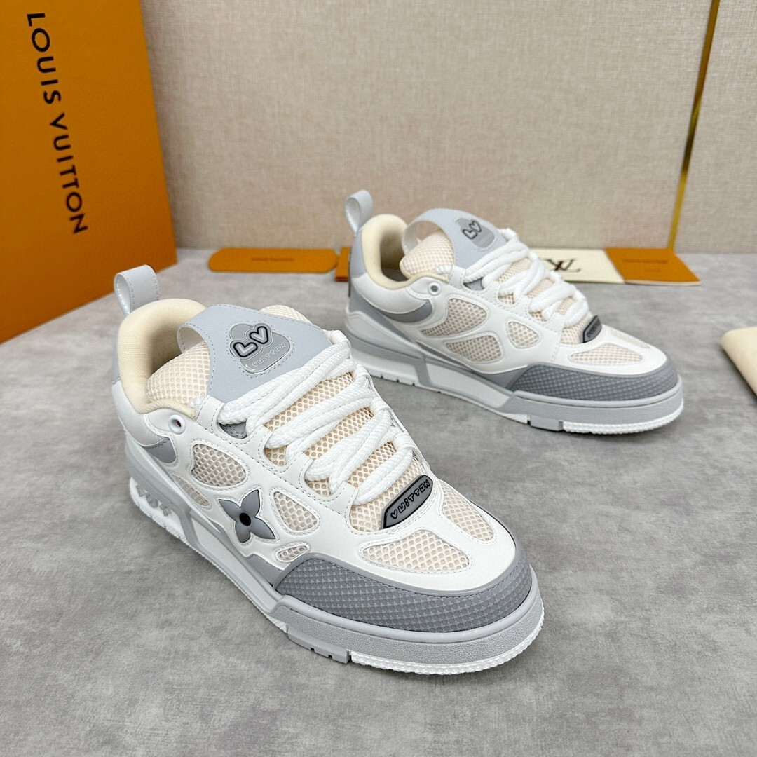 Louis Vuitton Light Grey Skate - Image 6