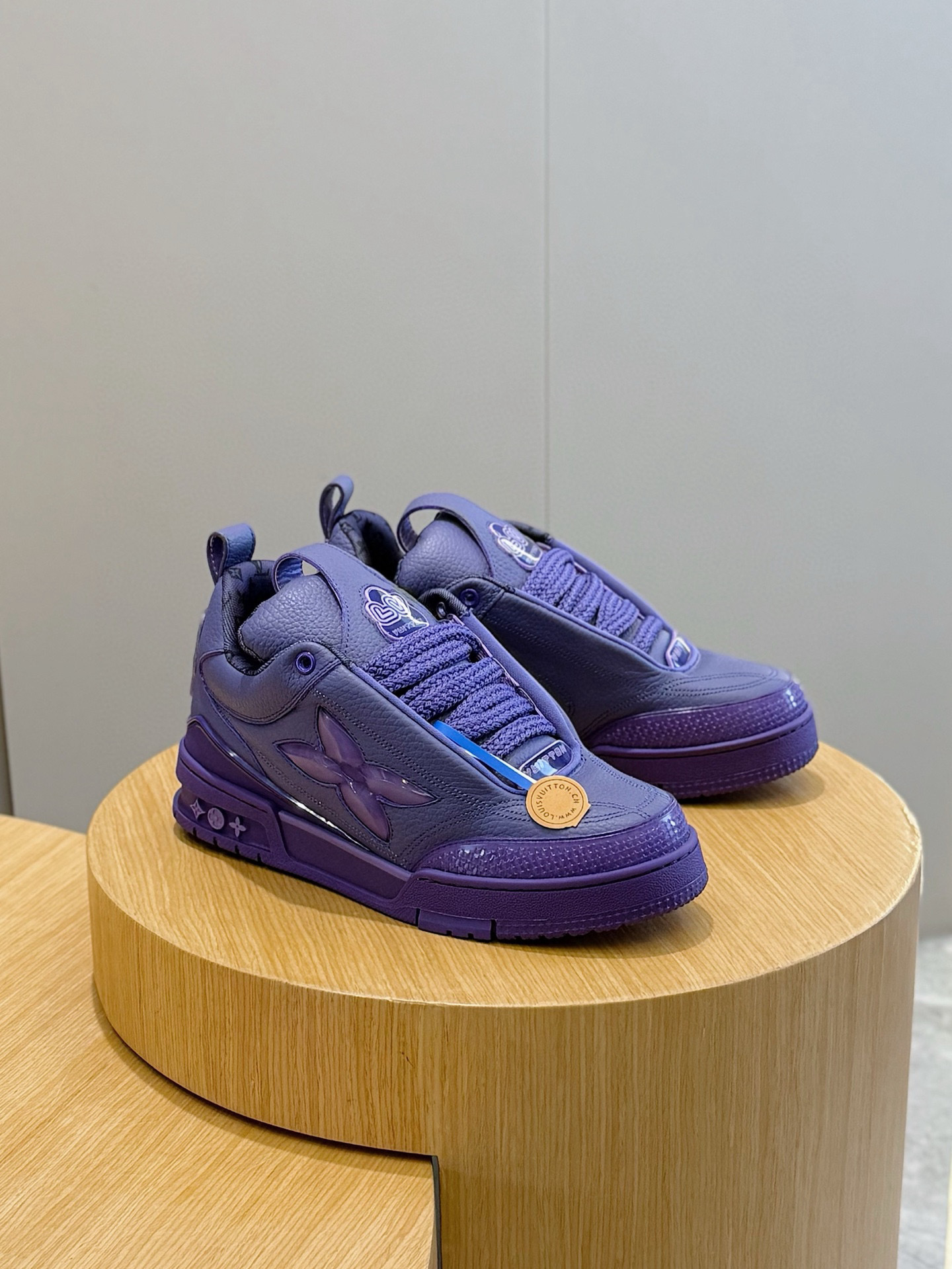 Louis Vuitton Purple Skate - Image 5