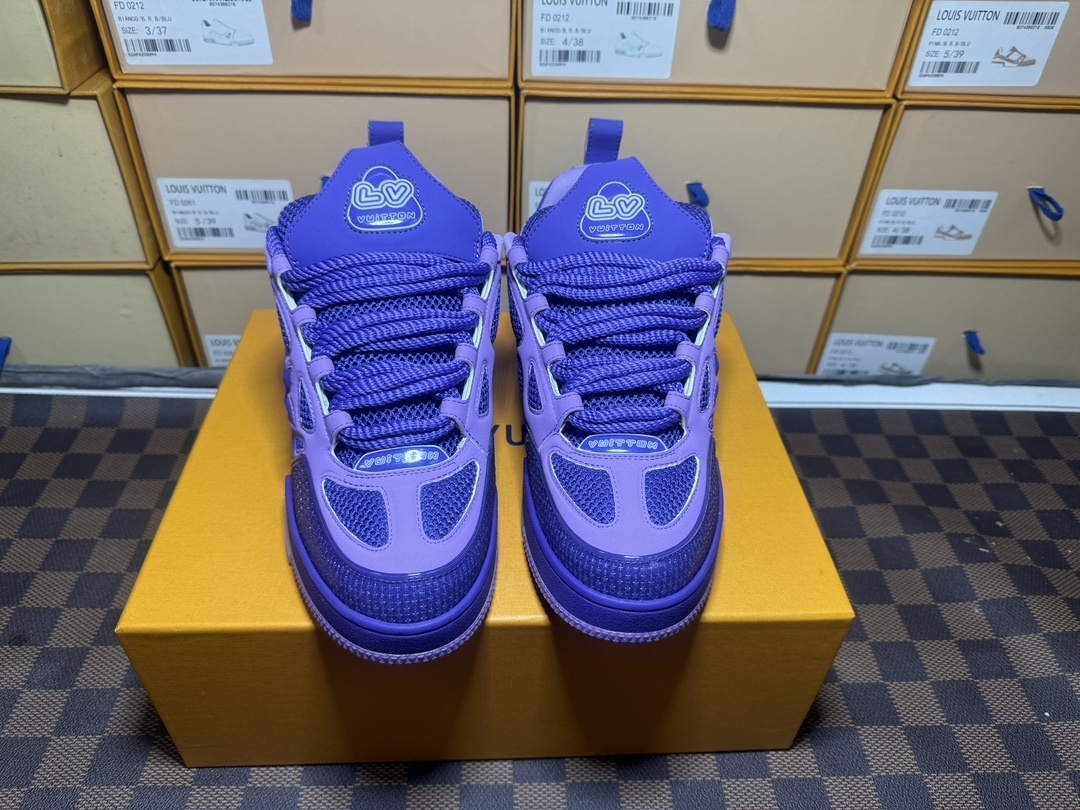 Louis Vuitton Purple Skate - Image 3