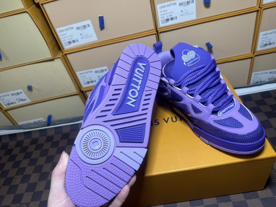 Louis Vuitton Purple Skate - Image 4