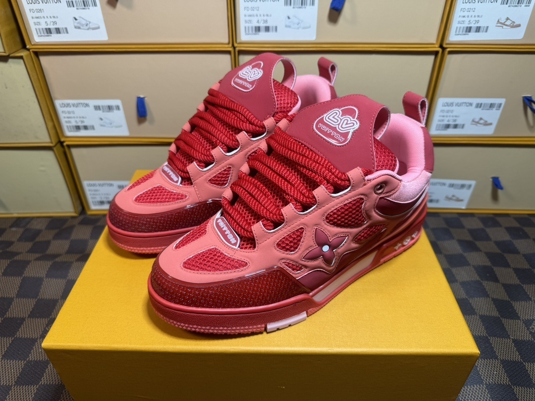 Louis Vuitton Red Skate - Image 2