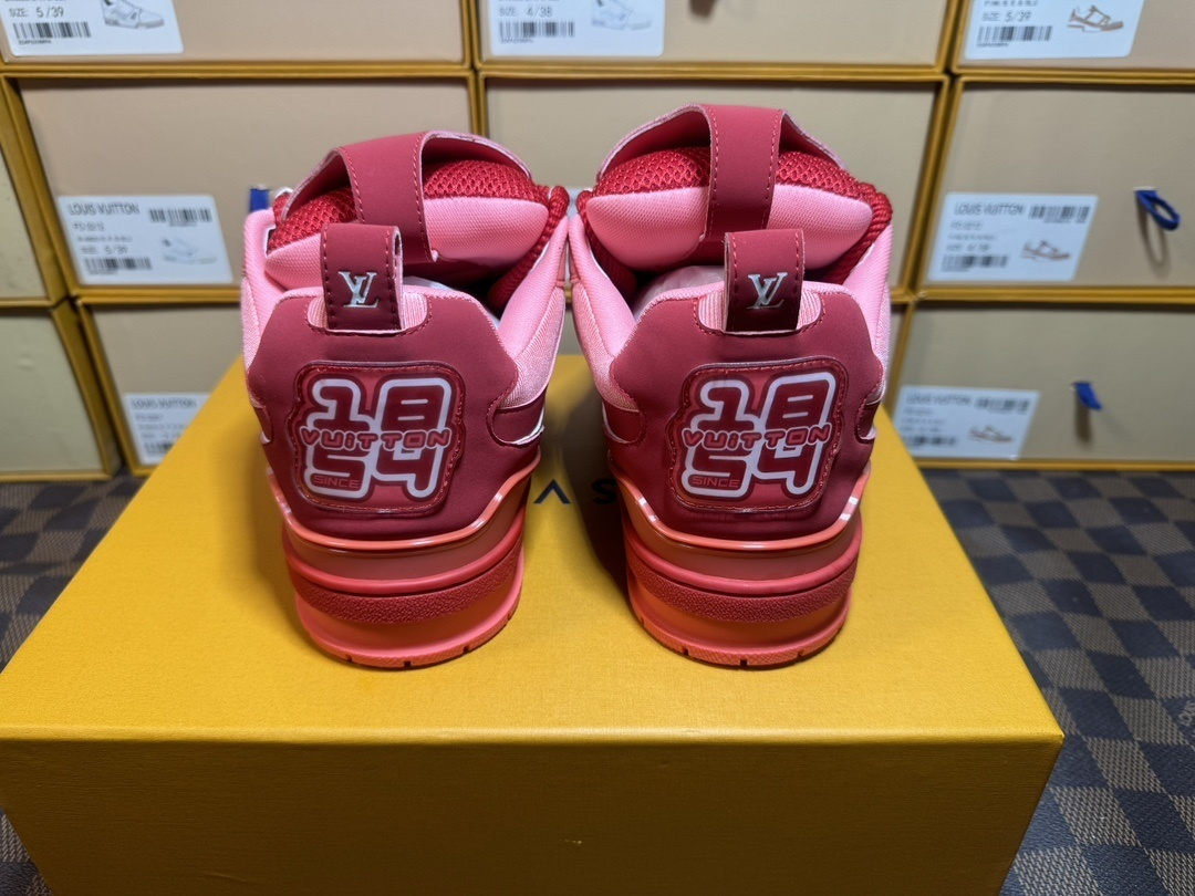 Louis Vuitton Red Skate - Image 4