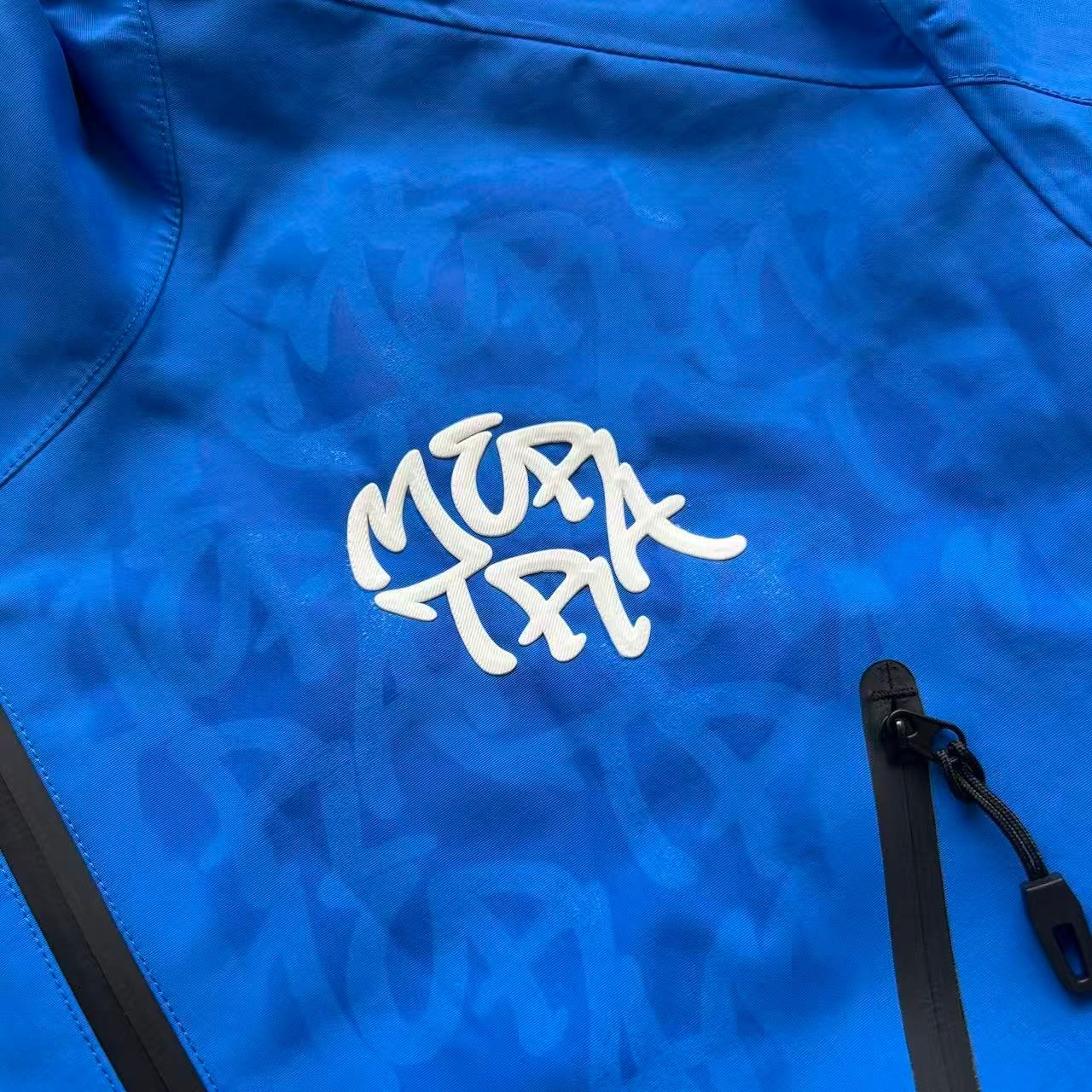 Mertra Monogram Shell Jacket Blue - Image 5