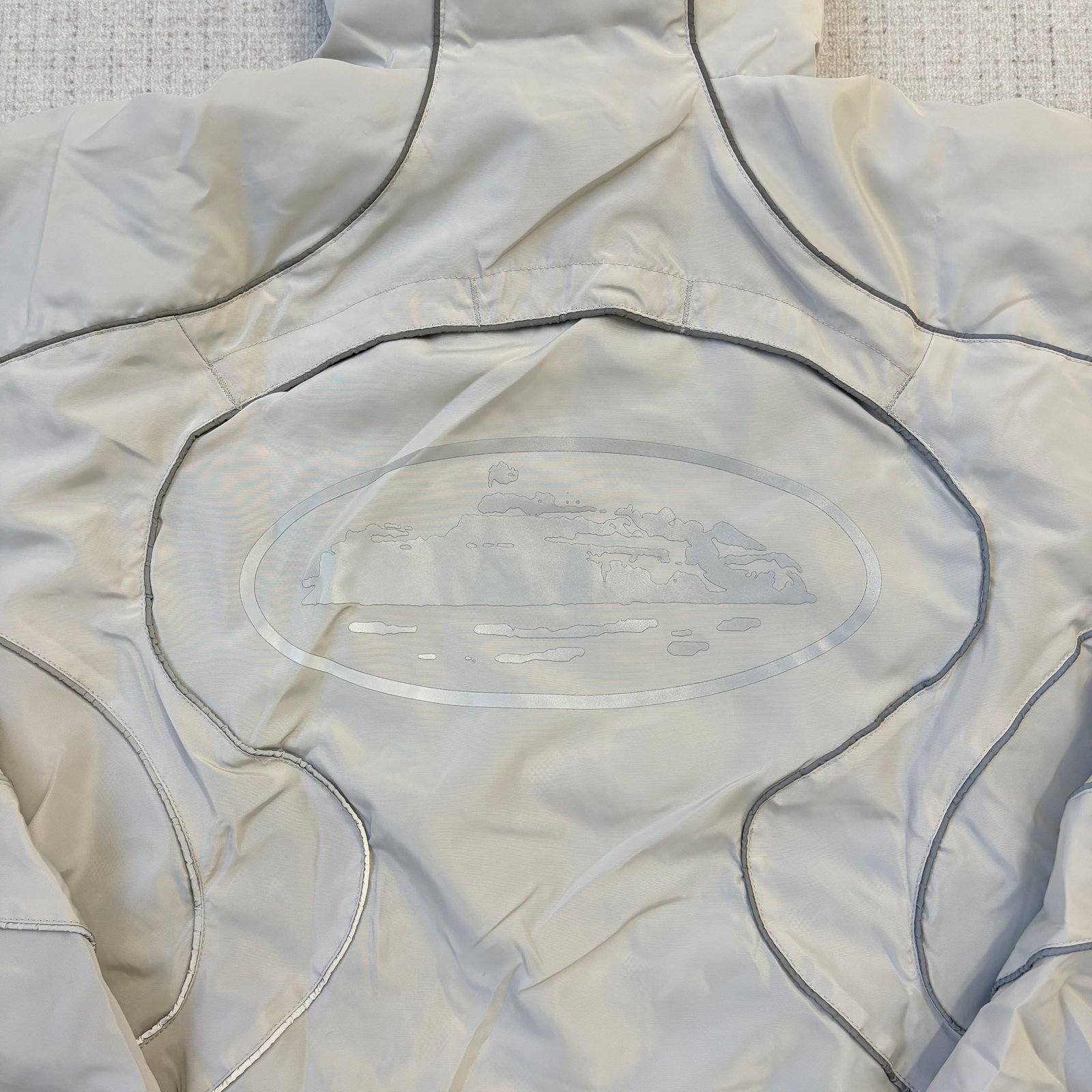 Nike x Corteiz Reflective Light Grey Tracksuit - Image 8