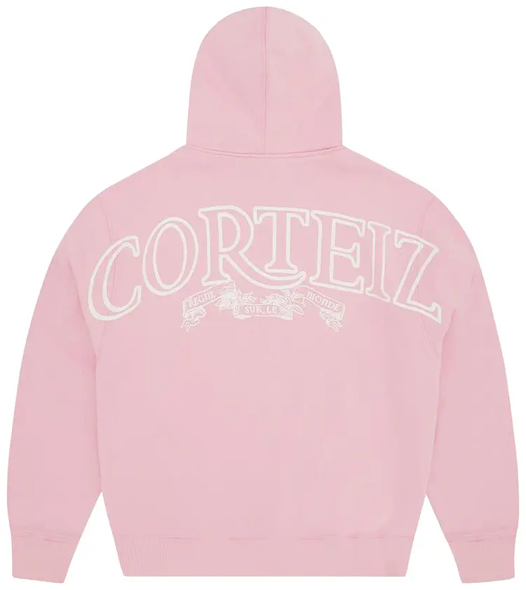 Corteiz Superior Royale Zip Hoodie Pink - Image 2