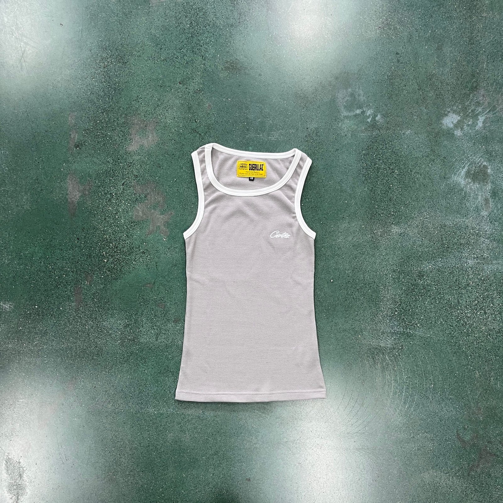 Corteiz Contrast Allstarz Tank Top Grey - Image 2
