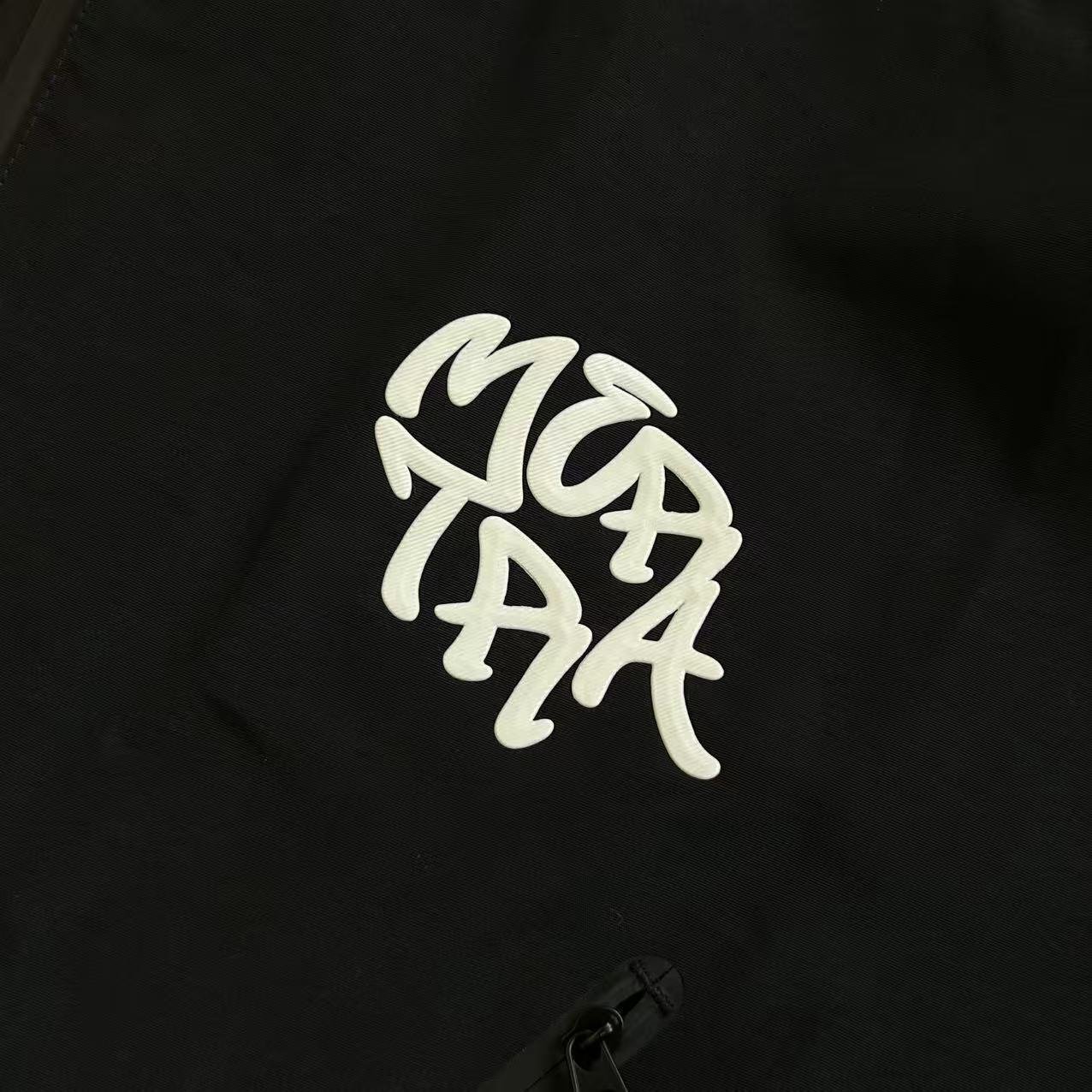 Mertra Monogram Shell Jacket Black - Image 6
