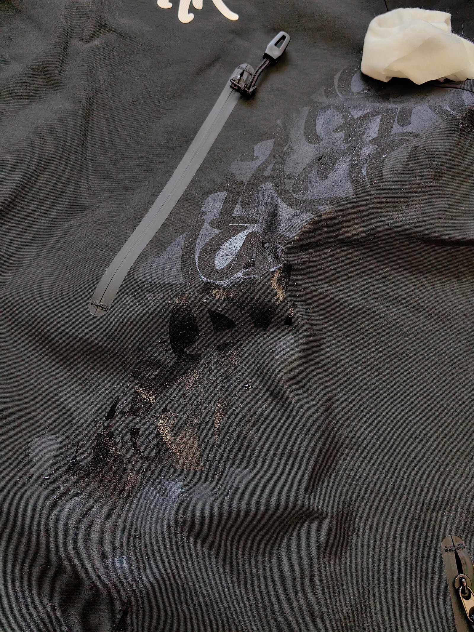 Mertra Monogram Shell Jacket Black - Image 9