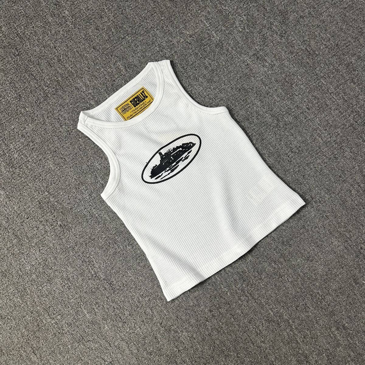 Corteiz Alcatraz Tank Top White - Image 3