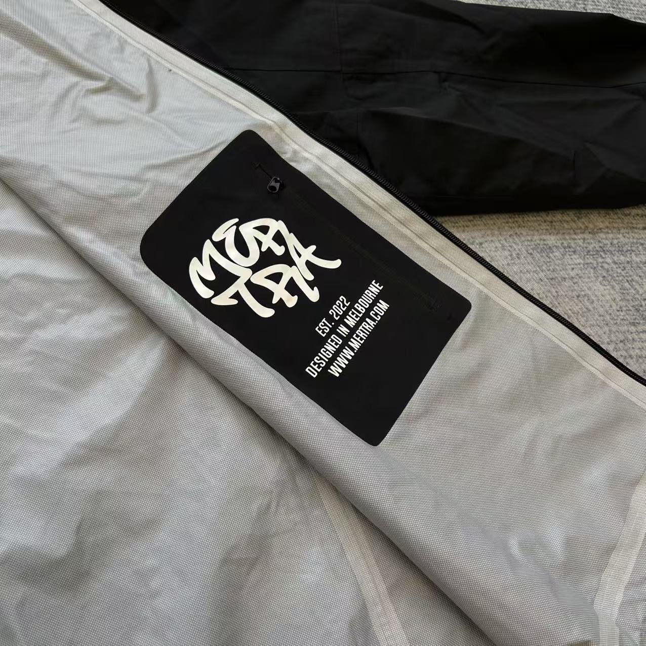 Mertra Monogram Shell Jacket Black - Image 5