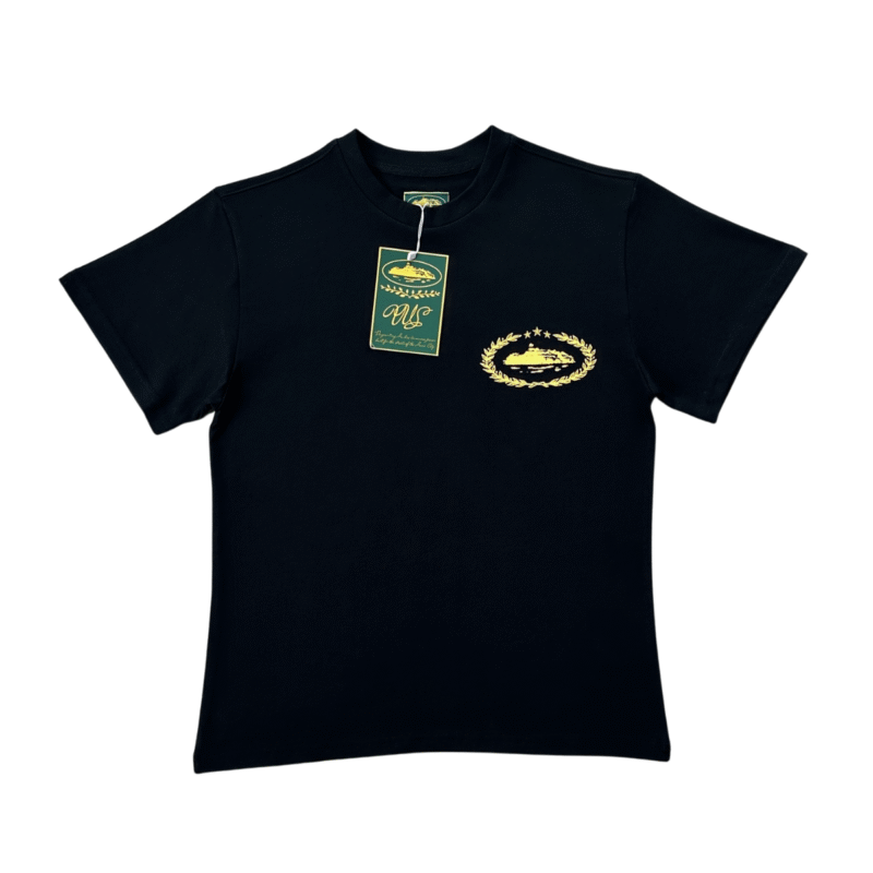 Corteiz Royale Tshirt Black Yellow