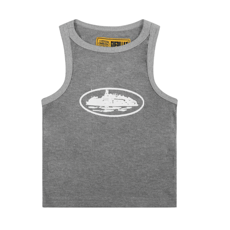 Corteiz Alcatraz Tank Top Grey
