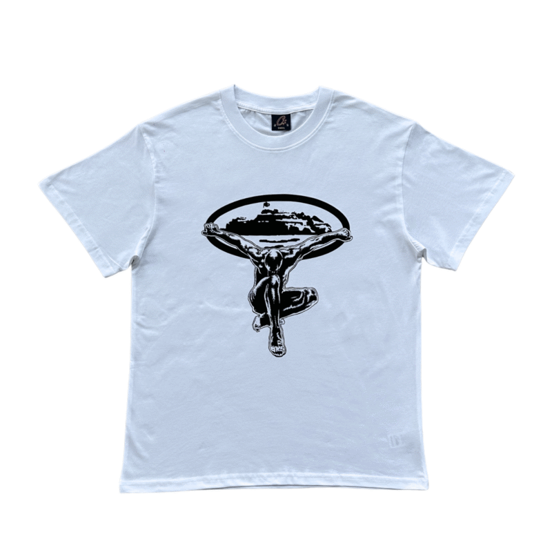 Corteiz Flying Man Statue Tshirt