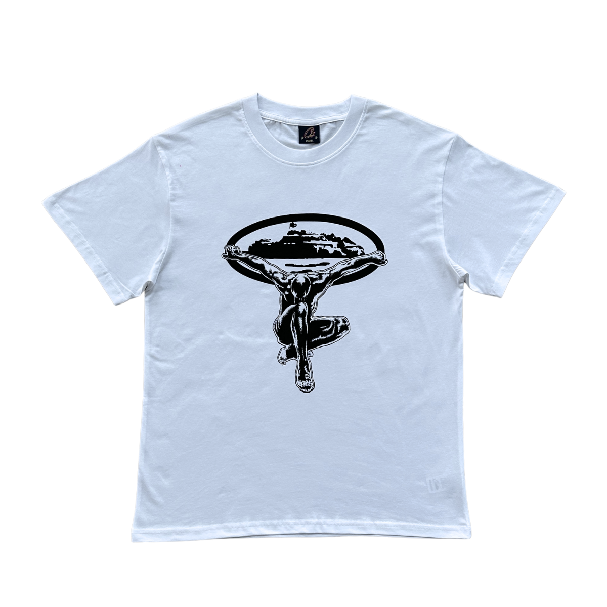 Corteiz Flying Man Statue Tshirt