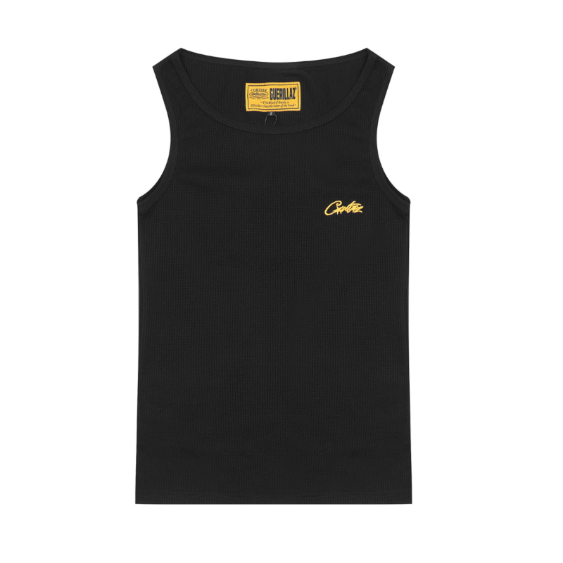 Corteiz Contrast Allstarz Tank Top Black