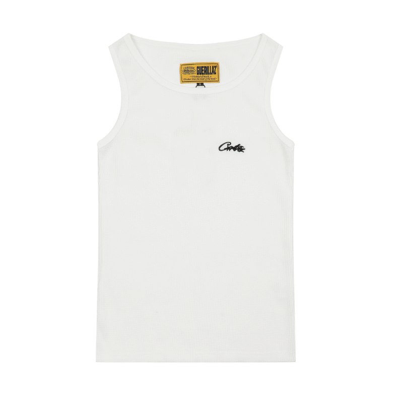 Corteiz Contrast Allstarz Tank Top White