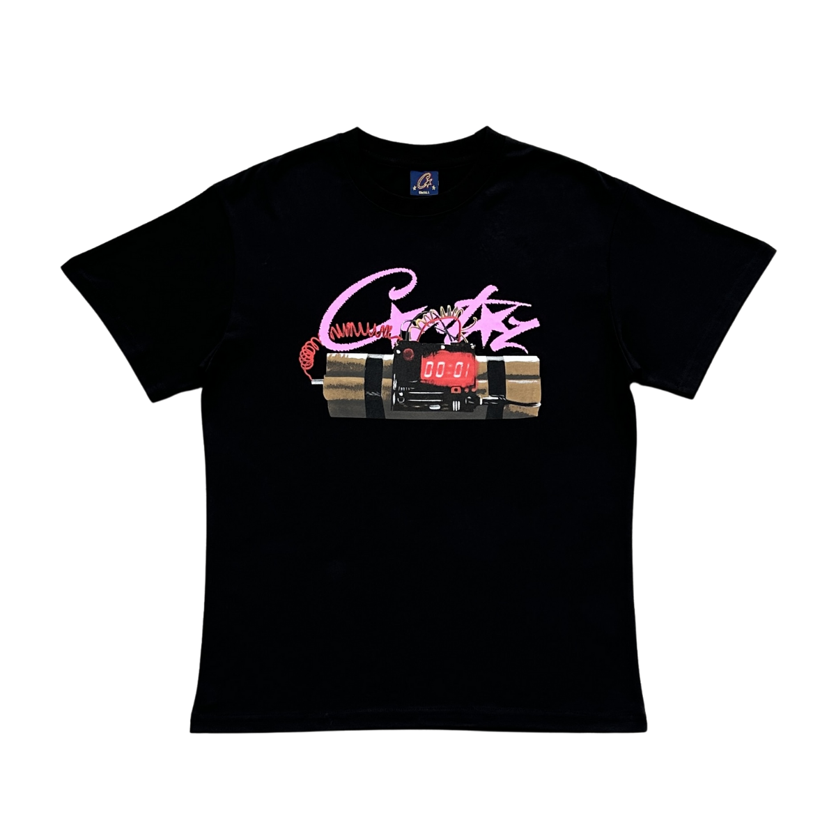 Corteiz No Time 4 Luv Tshirt Black