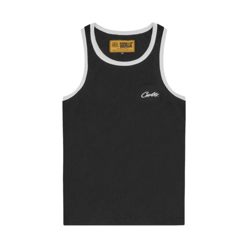 Corteiz Contrast Allstarz Tank Top Black