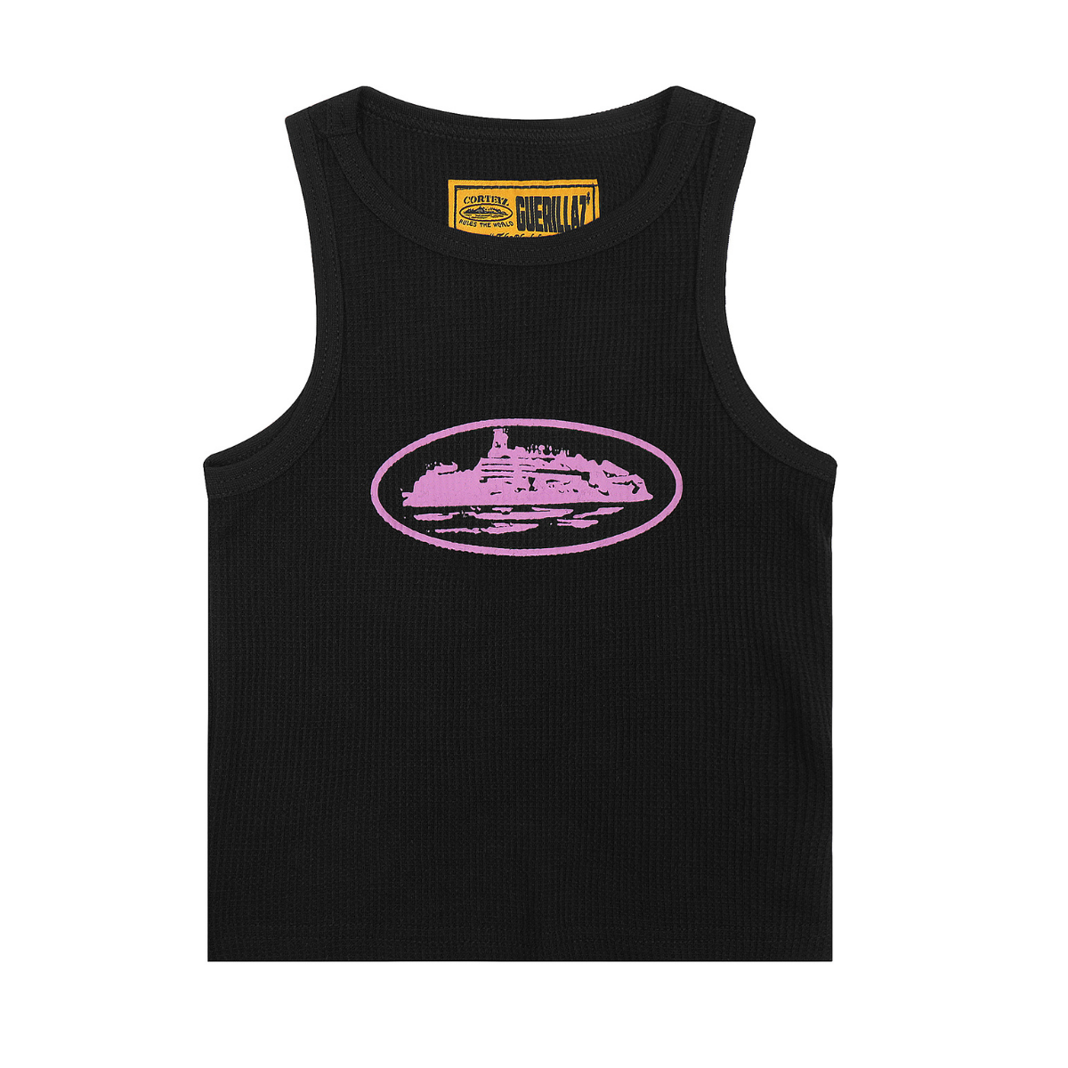 Corteiz Alcatraz Tank Top Black Pink