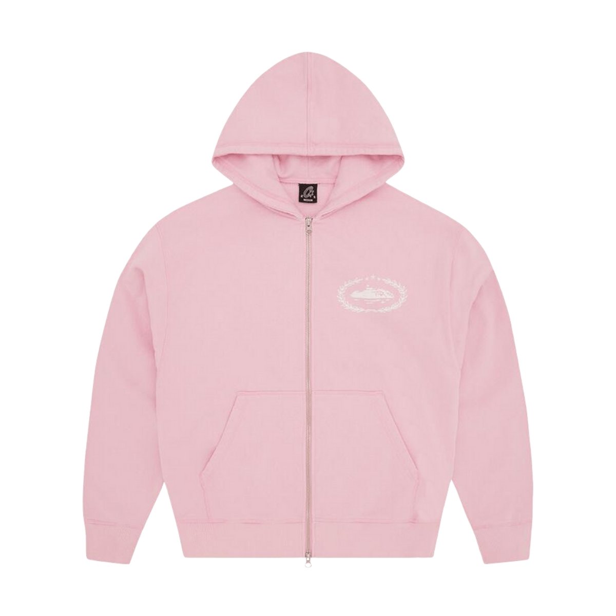 Corteiz Superior Royale Zip Hoodie Pink