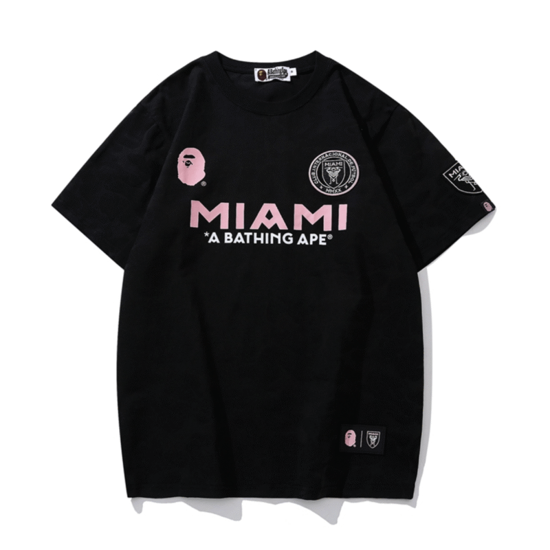 Bape x Inter Miami CF Camo Tee