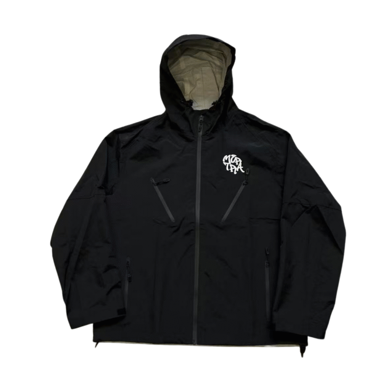 Mertra Monogram Shell Jacket Black