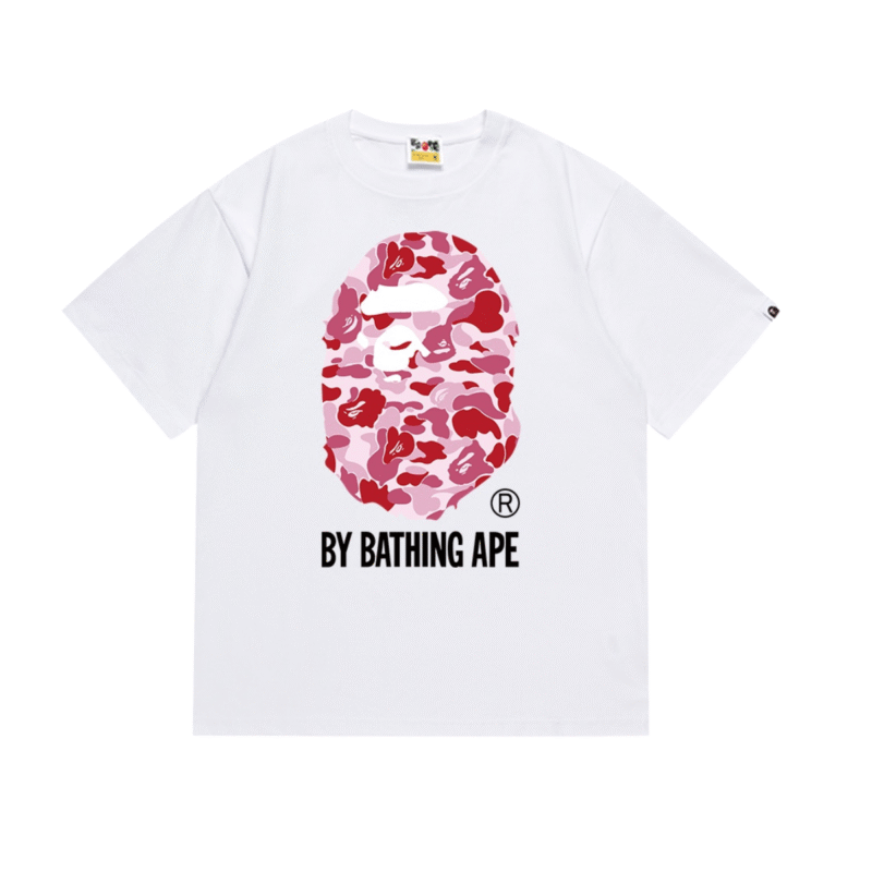 Bape Big Ape Head Tee white