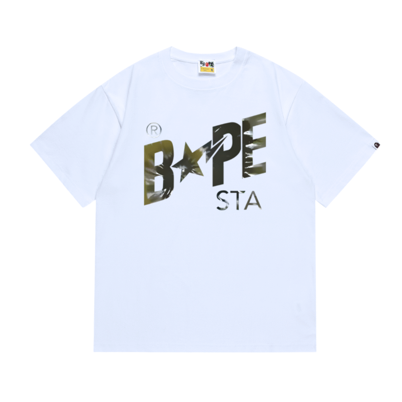 Bape Sta white tee