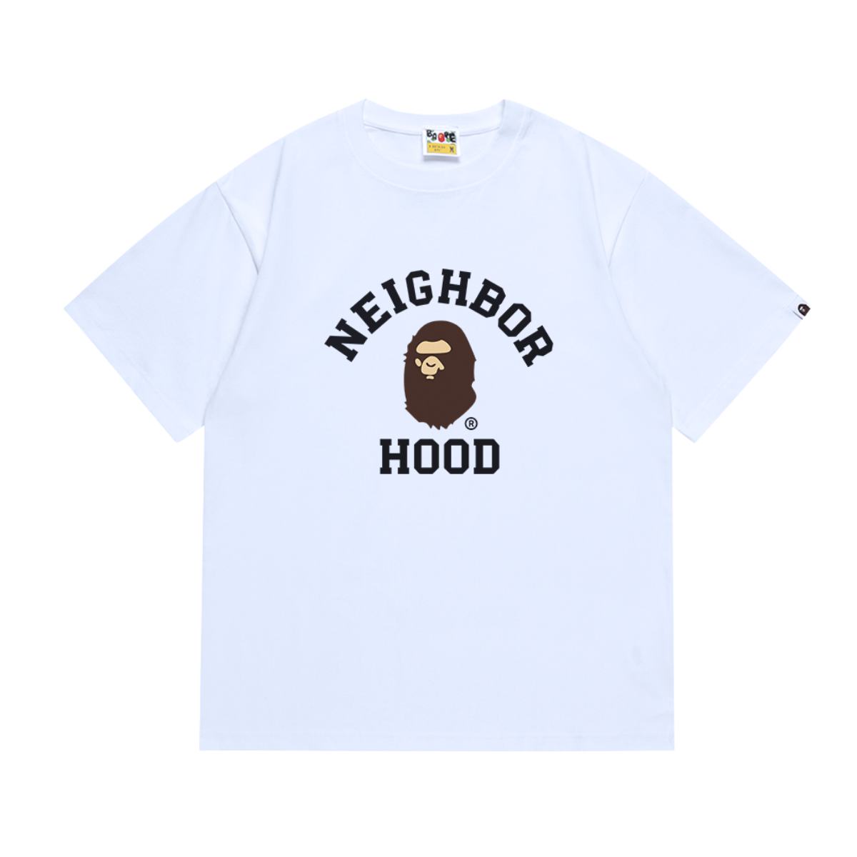 Bape Neighbor Hood White Tshirt