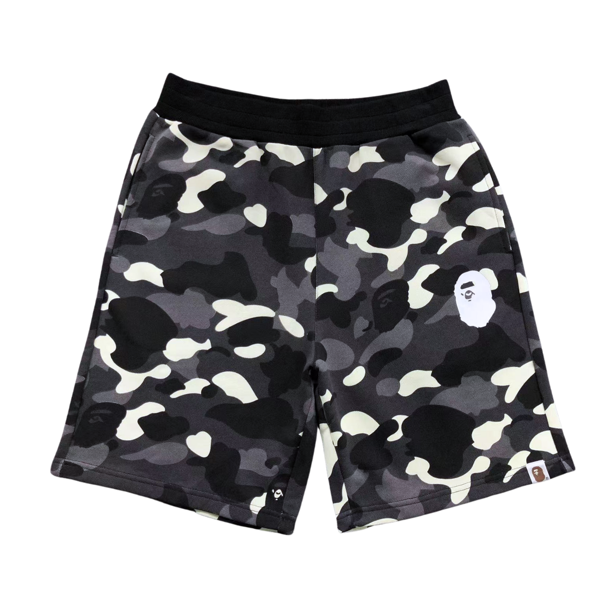 Bape Shorts black/grey